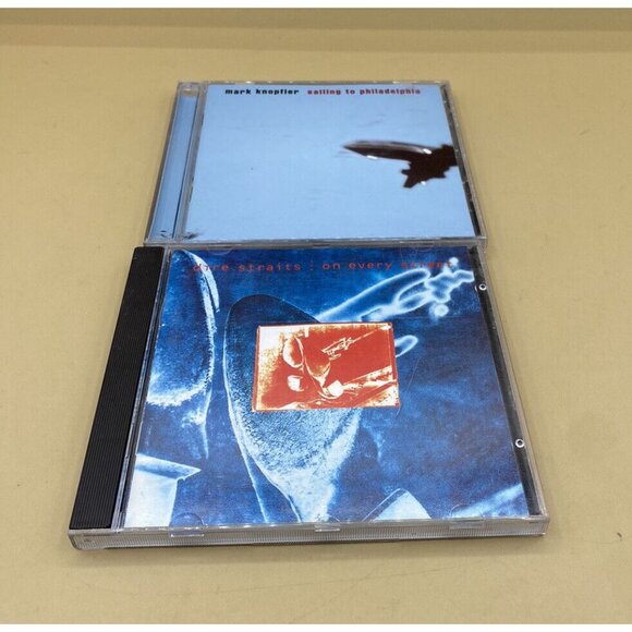 CD Lot 2 Mark Knopfler Sailing to Philadelphia Dire Straits on Every Street READ - Picture 3 of 7